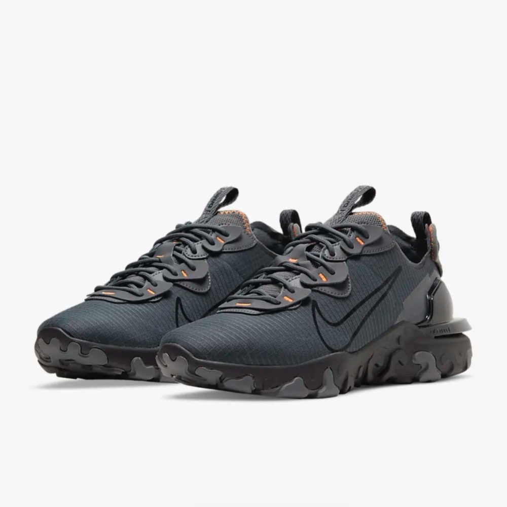 🚨SOLD 🚨Nike React Vision | Iron Grey/Total Orange/Black - Picture 3 of 5